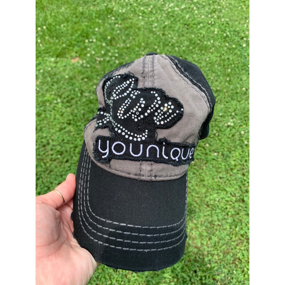 Younique Bling Sparkle Live Younique Lash Love Adjustable Hat ball cap style